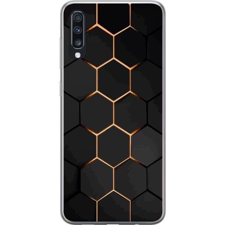 Mobiele hoes voor Samsung Galaxy A70 met Luxe Patroon ontwerp in de groep SMARTPHONE & TABLETS / Mobielbescherming / Samsung bij TP E-commerce Nordic AB (A60036)