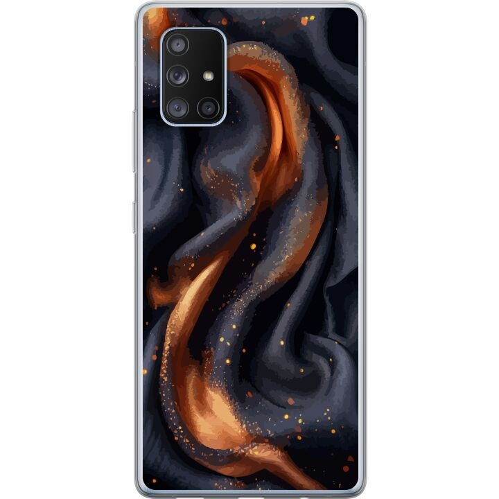 Mobiele hoes voor Samsung Galaxy A71 5G met Vurig zijde ontwerp in de groep SMARTPHONE & TABLETS / Mobielbescherming / Samsung bij TP E-commerce Nordic AB (A60093)