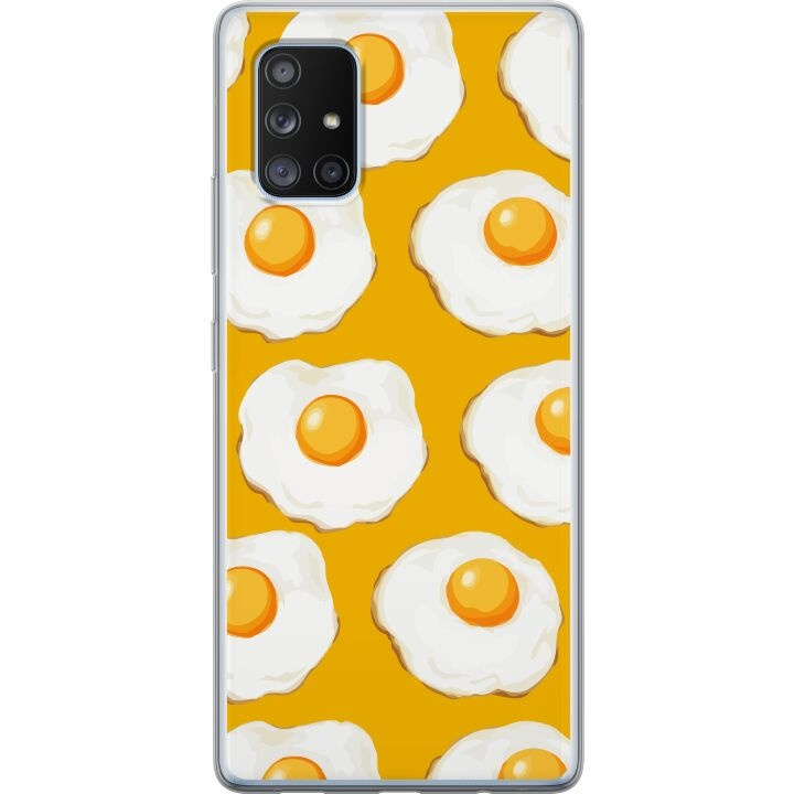 Mobiele hoes voor Samsung Galaxy A71 5G met Gebakken ei ontwerp in de groep SMARTPHONE & TABLETS / Mobielbescherming / Samsung bij TP E-commerce Nordic AB (A60094)