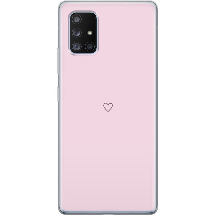 Mobiele hoes voor Samsung Galaxy A71 5G met Hart ontwerp in de groep SMARTPHONE & TABLETS / Mobielbescherming / Samsung bij TP E-commerce Nordic AB (A60111)