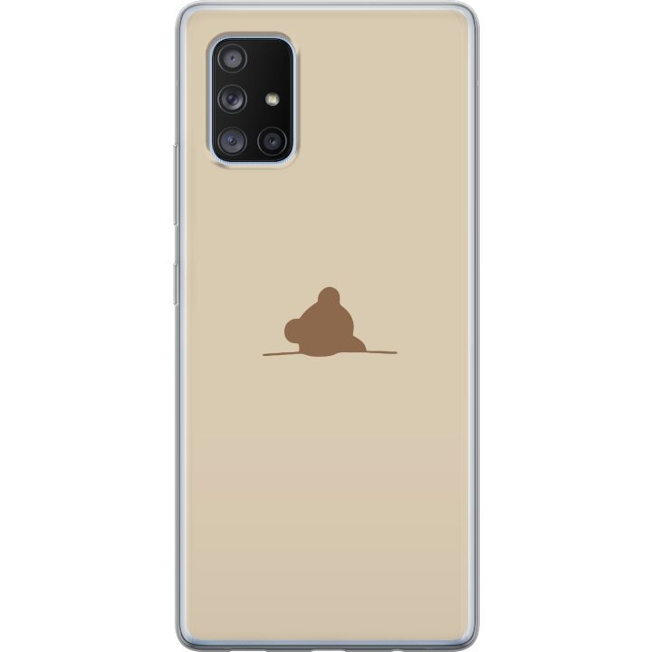 Mobiele hoes voor Samsung Galaxy A71 5G met Nalle ontwerp in de groep SMARTPHONE & TABLETS / Mobielbescherming / Samsung bij TP E-commerce Nordic AB (A60112)