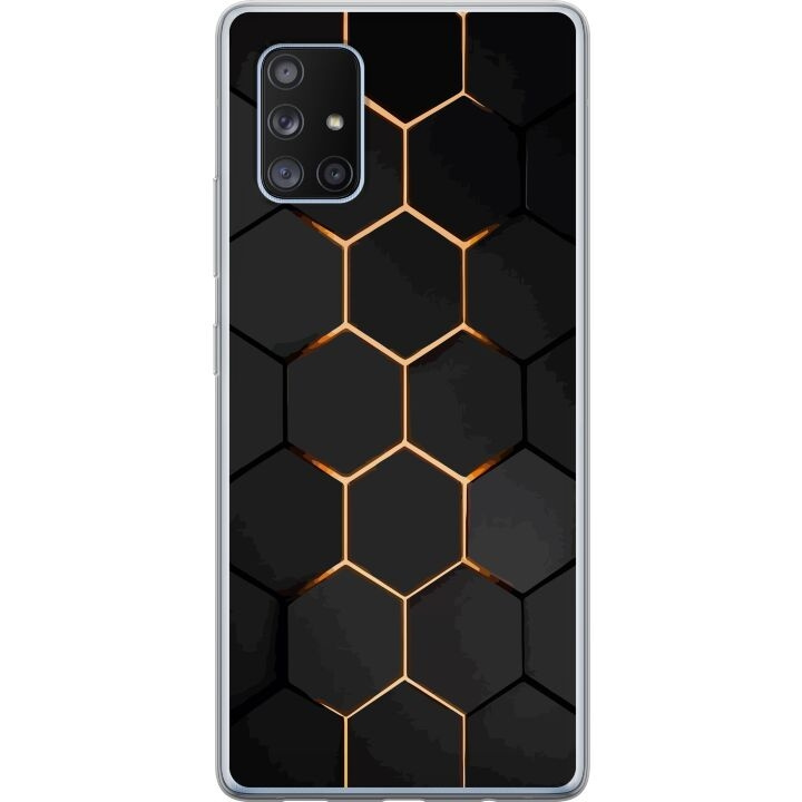 Mobiele hoes voor Samsung Galaxy A71 5G met Luxe Patroon ontwerp in de groep SMARTPHONE & TABLETS / Mobielbescherming / Samsung bij TP E-commerce Nordic AB (A60117)