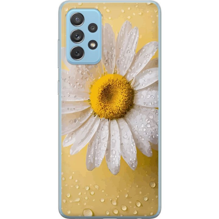 Mobiele hoes voor Samsung Galaxy A72 5G met Porseleinbloem ontwerp in de groep SMARTPHONE & TABLETS / Mobielbescherming / Samsung bij TP E-commerce Nordic AB (A60146)