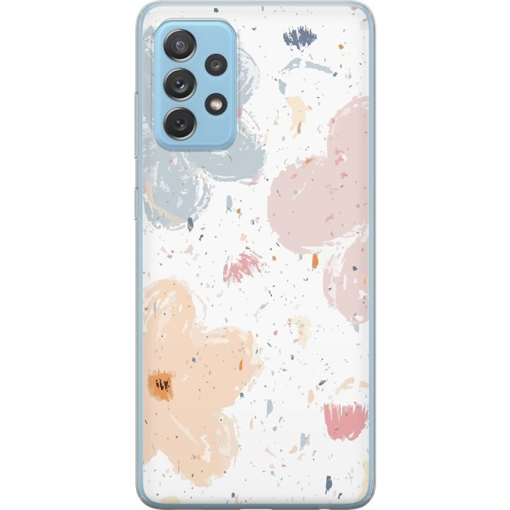 Mobiele hoes voor Samsung Galaxy A72 5G met Bloemen ontwerp in de groep SMARTPHONE & TABLETS / Mobielbescherming / Samsung bij TP E-commerce Nordic AB (A60158)