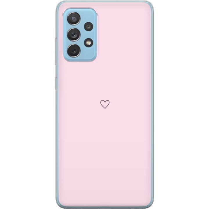 Mobiele hoes voor Samsung Galaxy A72 5G met Hart ontwerp in de groep SMARTPHONE & TABLETS / Mobielbescherming / Samsung bij TP E-commerce Nordic AB (A60165)