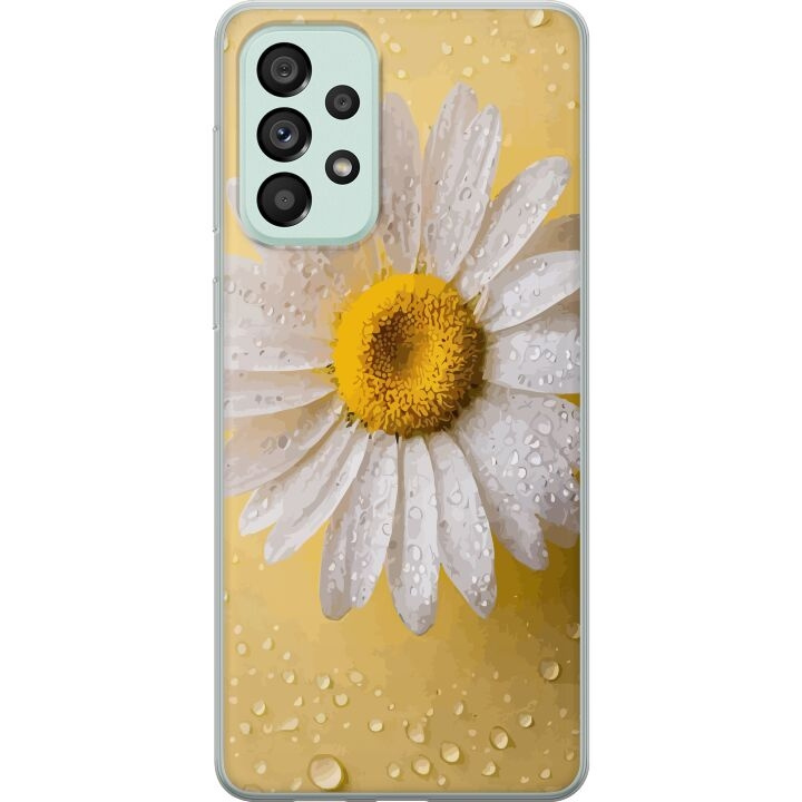 Mobiele hoes voor Samsung Galaxy A73 5G met Porseleinbloem ontwerp in de groep SMARTPHONE & TABLETS / Mobielbescherming / Samsung bij TP E-commerce Nordic AB (A60173)