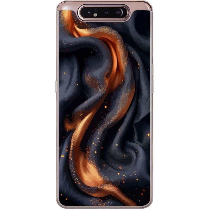 Mobiele hoes voor Samsung Galaxy A80 met Vurig zijde ontwerp in de groep SMARTPHONE & TABLETS / Mobielbescherming / Samsung bij TP E-commerce Nordic AB (A60228)