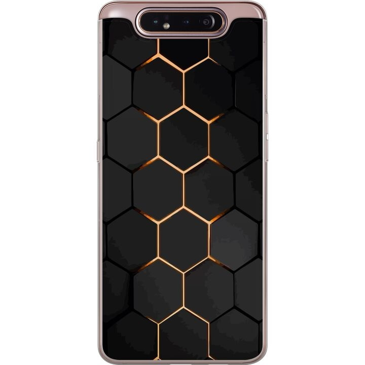 Mobiele hoes voor Samsung Galaxy A80 met Luxe Patroon ontwerp in de groep SMARTPHONE & TABLETS / Mobielbescherming / Samsung bij TP E-commerce Nordic AB (A60252)