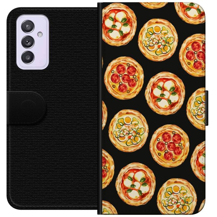 Portemonnee-hoesje voor Samsung Galaxy A82 5G met Pizza ontwerp in de groep SMARTPHONE & TABLETS / Mobielbescherming / Samsung bij TP E-commerce Nordic AB (A60267)