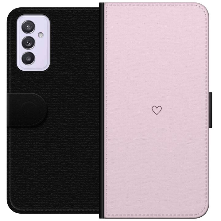 Portemonnee-hoesje voor Samsung Galaxy A82 5G met Hart ontwerp in de groep SMARTPHONE & TABLETS / Mobielbescherming / Samsung bij TP E-commerce Nordic AB (A60273)