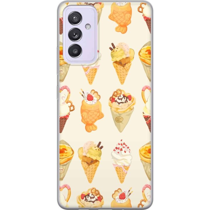 Mobiele hoes voor Samsung Galaxy A82 5G met Glasachtig ontwerp in de groep SMARTPHONE & TABLETS / Mobielbescherming / Samsung bij TP E-commerce Nordic AB (A60292)