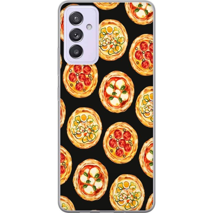 Mobiele hoes voor Samsung Galaxy A82 5G met Pizza ontwerp in de groep SMARTPHONE & TABLETS / Mobielbescherming / Samsung bij TP E-commerce Nordic AB (A60294)