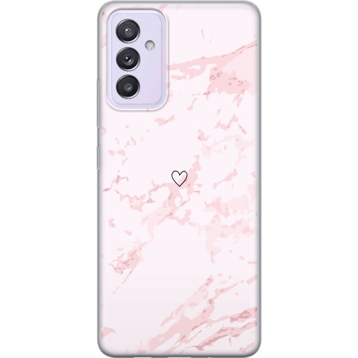 Mobiele hoes voor Samsung Galaxy A82 5G met Roze Hart ontwerp in de groep SMARTPHONE & TABLETS / Mobielbescherming / Samsung bij TP E-commerce Nordic AB (A60304)