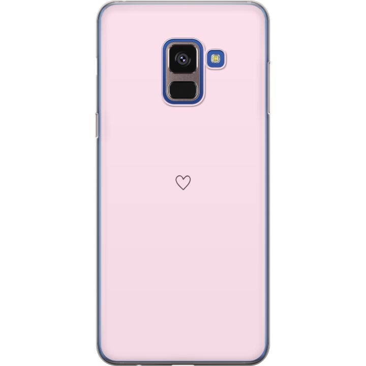 Mobiele hoes voor Samsung Galaxy A8 (2018) met Hart ontwerp in de groep SMARTPHONE & TABLETS / Mobielbescherming / Samsung bij TP E-commerce Nordic AB (A60327)