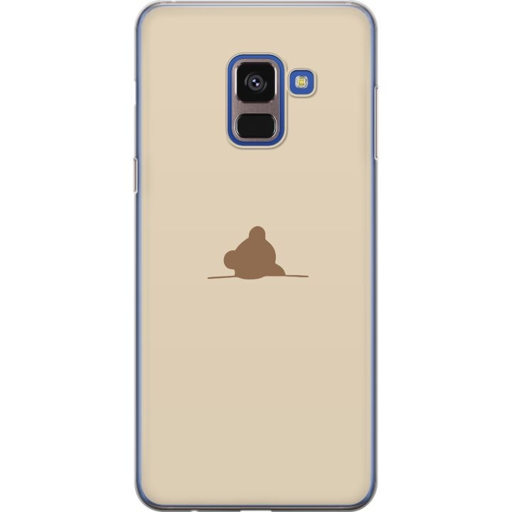 Mobiele hoes voor Samsung Galaxy A8 (2018) met Nalle ontwerp in de groep SMARTPHONE & TABLETS / Mobielbescherming / Samsung bij TP E-commerce Nordic AB (A60328)