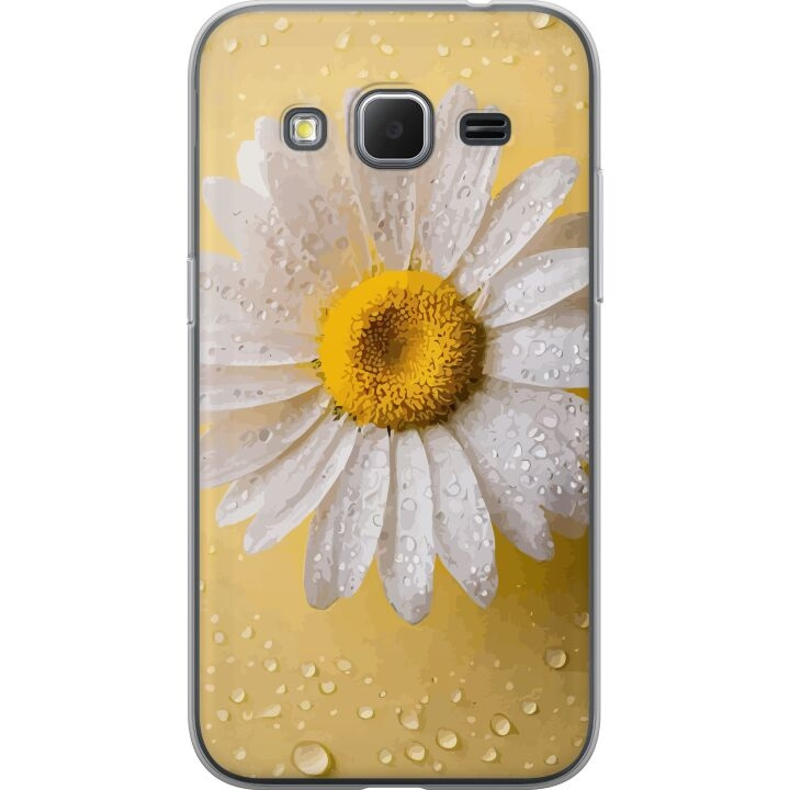 Mobiele hoes voor Samsung Galaxy Core Prime met Porseleinbloem ontwerp in de groep SMARTPHONE & TABLETS / Mobielbescherming / Samsung bij TP E-commerce Nordic AB (A60362)