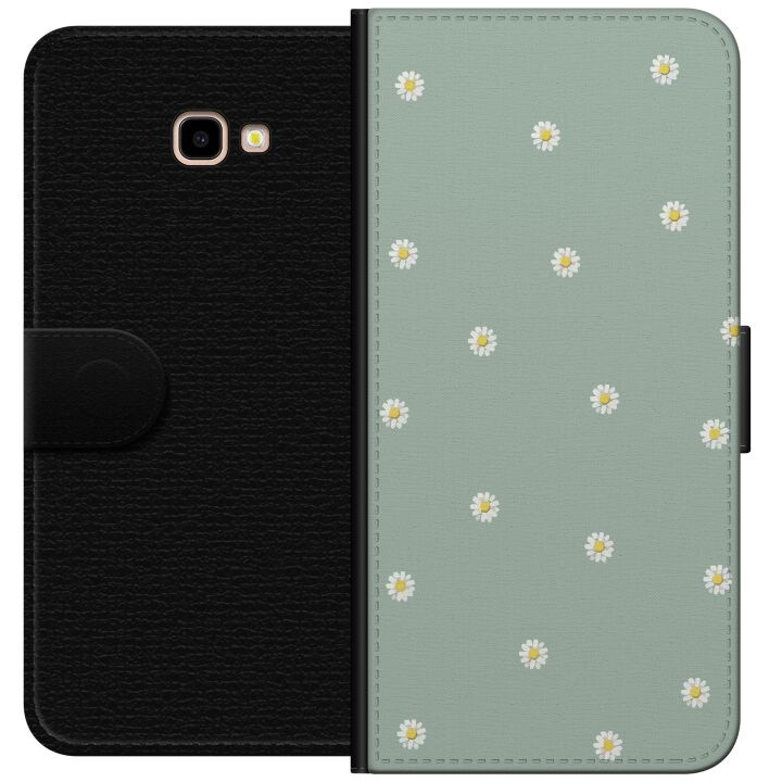 Portemonnee-hoesje voor Samsung Galaxy J4+ met Priesterkragen ontwerp in de groep SMARTPHONE & TABLETS / Mobielbescherming / Samsung bij TP E-commerce Nordic AB (A60393)