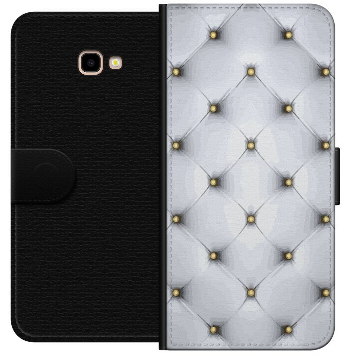 Portemonnee-hoesje voor Samsung Galaxy J4+ met Luxe ontwerp in de groep SMARTPHONE & TABLETS / Mobielbescherming / Samsung bij TP E-commerce Nordic AB (A60403)