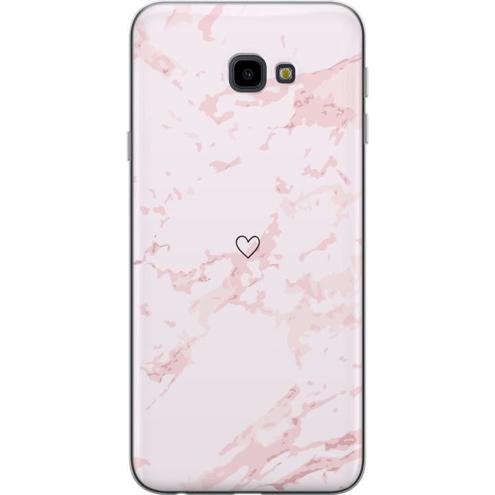 Mobiele hoes voor Samsung Galaxy J4+ met Roze Hart ontwerp in de groep SMARTPHONE & TABLETS / Mobielbescherming / Samsung bij TP E-commerce Nordic AB (A60439)