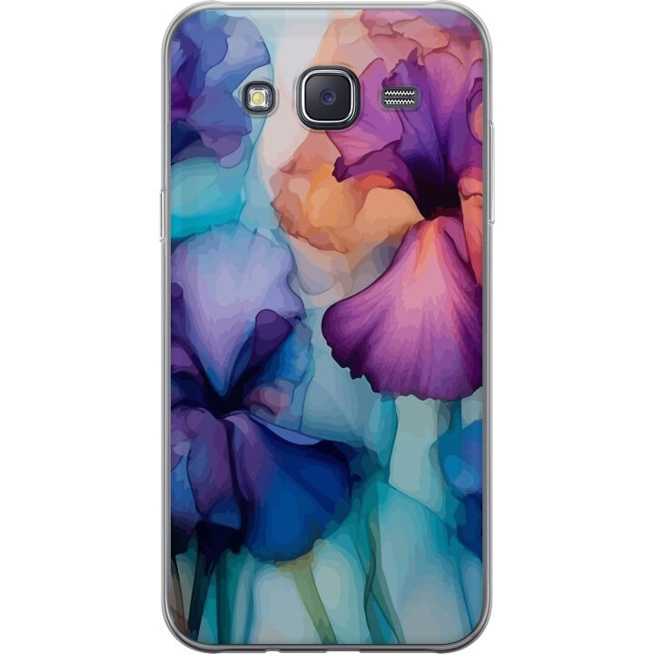 Mobiele hoes voor Samsung Galaxy J5 met Magische bloemen ontwerp in de groep SMARTPHONE & TABLETS / Mobielbescherming / Samsung bij TP E-commerce Nordic AB (A60446)