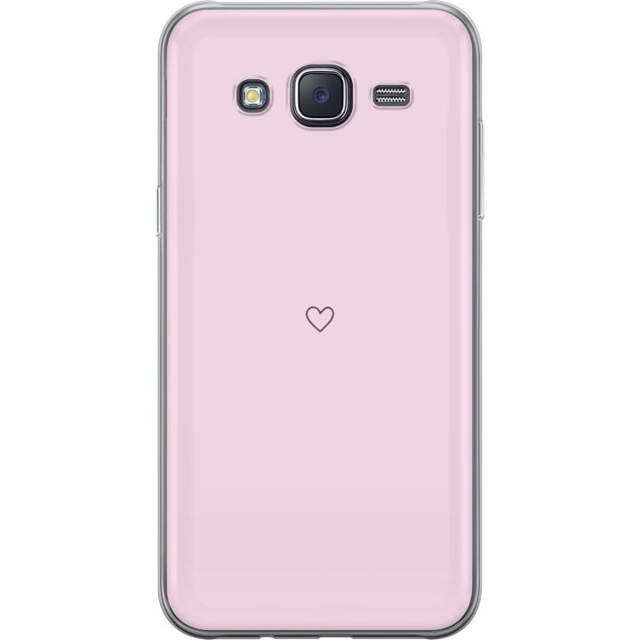 Mobiele hoes voor Samsung Galaxy J5 met Hart ontwerp in de groep SMARTPHONE & TABLETS / Mobielbescherming / Samsung bij TP E-commerce Nordic AB (A60462)