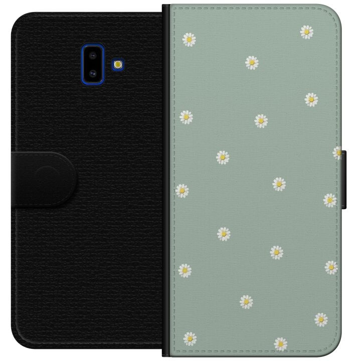 Portemonnee-hoesje voor Samsung Galaxy J6+ met Priesterkragen ontwerp in de groep SMARTPHONE & TABLETS / Mobielbescherming / Samsung bij TP E-commerce Nordic AB (A60501)