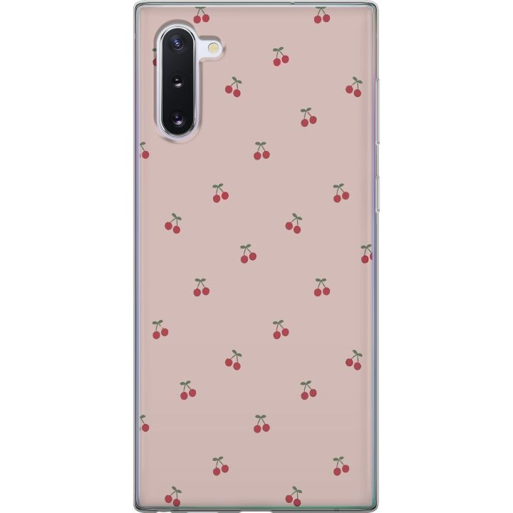 Mobiele hoes voor Samsung Galaxy Note10 met Kersen ontwerp in de groep SMARTPHONE & TABLETS / Mobielbescherming / Samsung bij TP E-commerce Nordic AB (A60531)