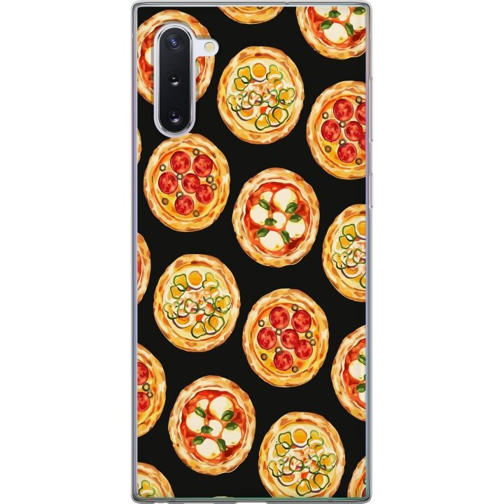 Mobiele hoes voor Samsung Galaxy Note10 met Pizza ontwerp in de groep SMARTPHONE & TABLETS / Mobielbescherming / Samsung bij TP E-commerce Nordic AB (A60537)