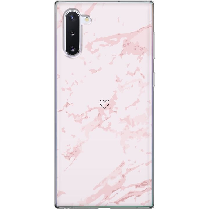 Mobiele hoes voor Samsung Galaxy Note10 met Roze Hart ontwerp in de groep SMARTPHONE & TABLETS / Mobielbescherming / Samsung bij TP E-commerce Nordic AB (A60547)