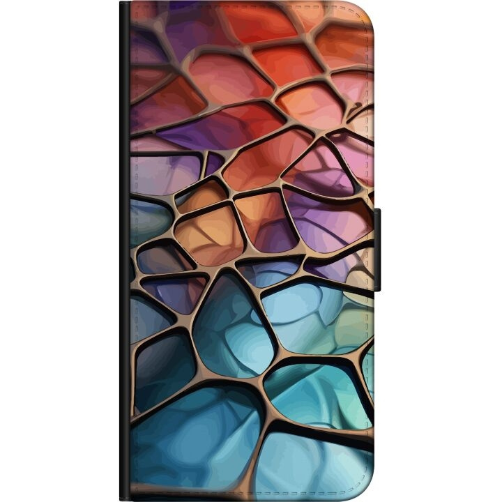 Portemonnee-hoesje voor Samsung Galaxy Note10 Lite met Metallic patroon ontwerp in de groep SMARTPHONE & TABLETS / Mobielbescherming / Samsung bij TP E-commerce Nordic AB (A60561)