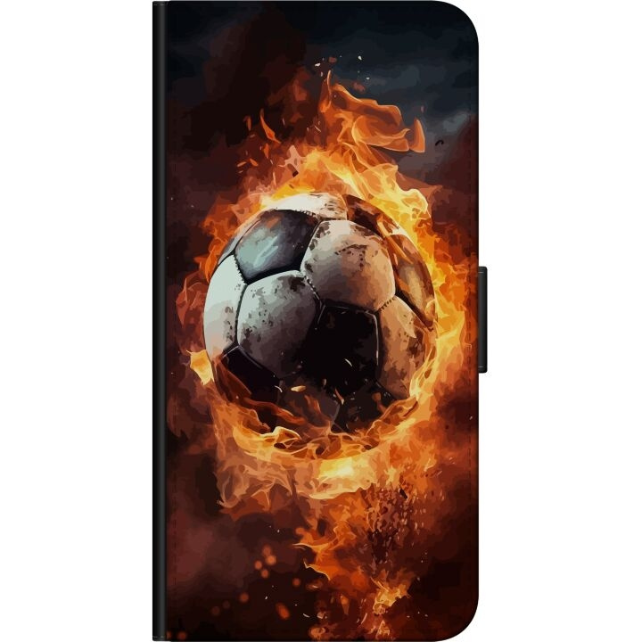 Portemonnee-hoesje voor Samsung Galaxy Note10 Lite met Voetbal ontwerp in de groep SMARTPHONE & TABLETS / Mobielbescherming / Samsung bij TP E-commerce Nordic AB (A60572)