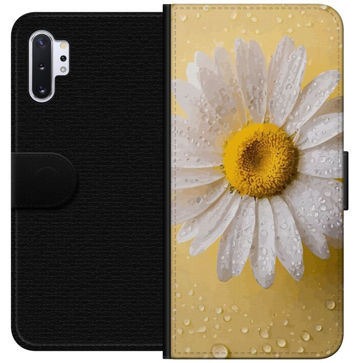 Portemonnee-hoesje voor Samsung Galaxy Note10+ met Porseleinbloem ontwerp in de groep SMARTPHONE & TABLETS / Mobielbescherming / Samsung bij TP E-commerce Nordic AB (A60578)