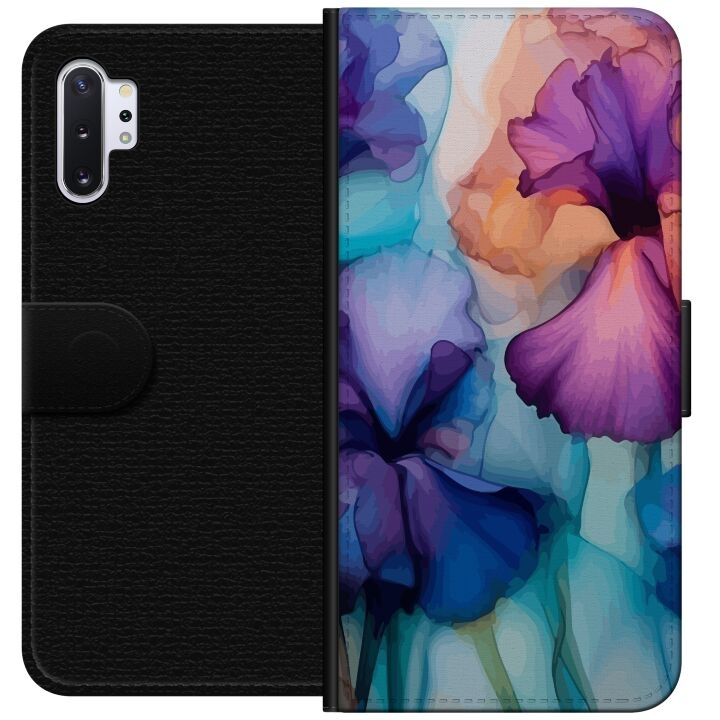 Portemonnee-hoesje voor Samsung Galaxy Note10+ met Magische bloemen ontwerp in de groep SMARTPHONE & TABLETS / Mobielbescherming / Samsung bij TP E-commerce Nordic AB (A60581)