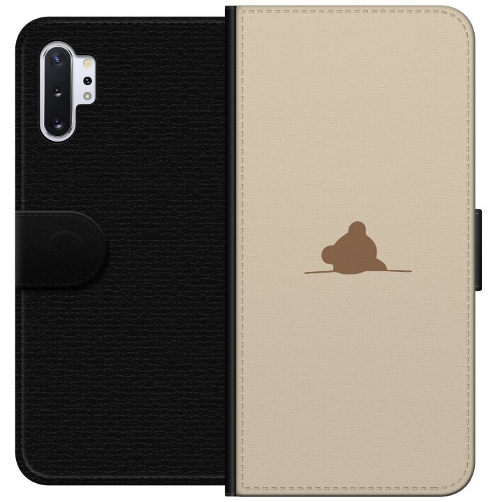 Portemonnee-hoesje voor Samsung Galaxy Note10+ met Nalle ontwerp in de groep SMARTPHONE & TABLETS / Mobielbescherming / Samsung bij TP E-commerce Nordic AB (A60598)