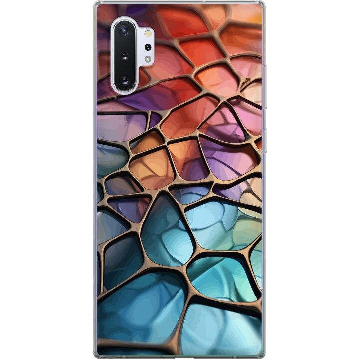 Mobiele hoes voor Samsung Galaxy Note10+ met Metallic patroon ontwerp in de groep SMARTPHONE & TABLETS / Mobielbescherming / Samsung bij TP E-commerce Nordic AB (A60615)