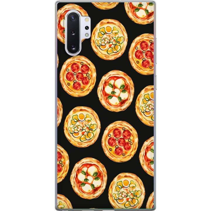 Mobiele hoes voor Samsung Galaxy Note10+ met Pizza ontwerp in de groep SMARTPHONE & TABLETS / Mobielbescherming / Samsung bij TP E-commerce Nordic AB (A60618)