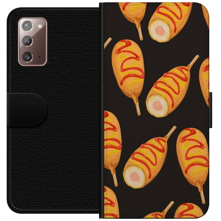 Portemonnee-hoesje voor Samsung Galaxy Note20 met Kippenpoot ontwerp in de groep SMARTPHONE & TABLETS / Mobielbescherming / Samsung bij TP E-commerce Nordic AB (A60641)