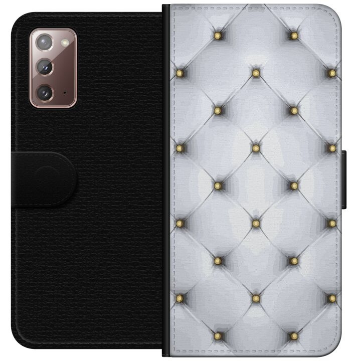 Portemonnee-hoesje voor Samsung Galaxy Note20 met Luxe ontwerp in de groep SMARTPHONE & TABLETS / Mobielbescherming / Samsung bij TP E-commerce Nordic AB (A60646)