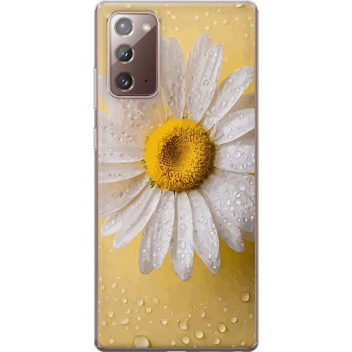 Mobiele hoes voor Samsung Galaxy Note20 met Porseleinbloem ontwerp in de groep SMARTPHONE & TABLETS / Mobielbescherming / Samsung bij TP E-commerce Nordic AB (A60659)