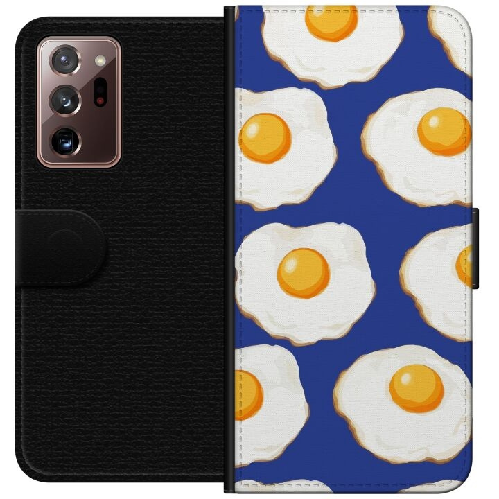 Portemonnee-hoesje voor Samsung Galaxy Note20 Ultra met Gebakken eieren ontwerp in de groep SMARTPHONE & TABLETS / Mobielbescherming / Samsung bij TP E-commerce Nordic AB (A60692)