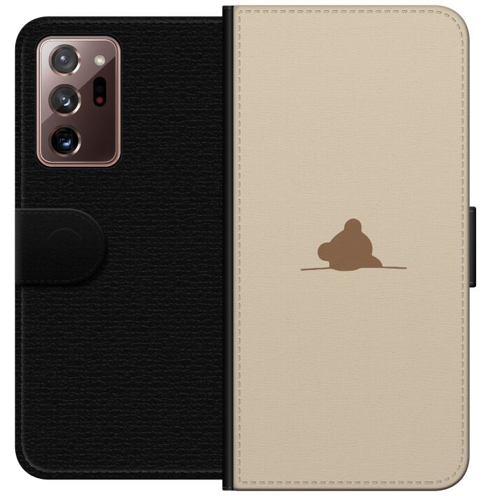 Portemonnee-hoesje voor Samsung Galaxy Note20 Ultra met Nalle ontwerp in de groep SMARTPHONE & TABLETS / Mobielbescherming / Samsung bij TP E-commerce Nordic AB (A60706)