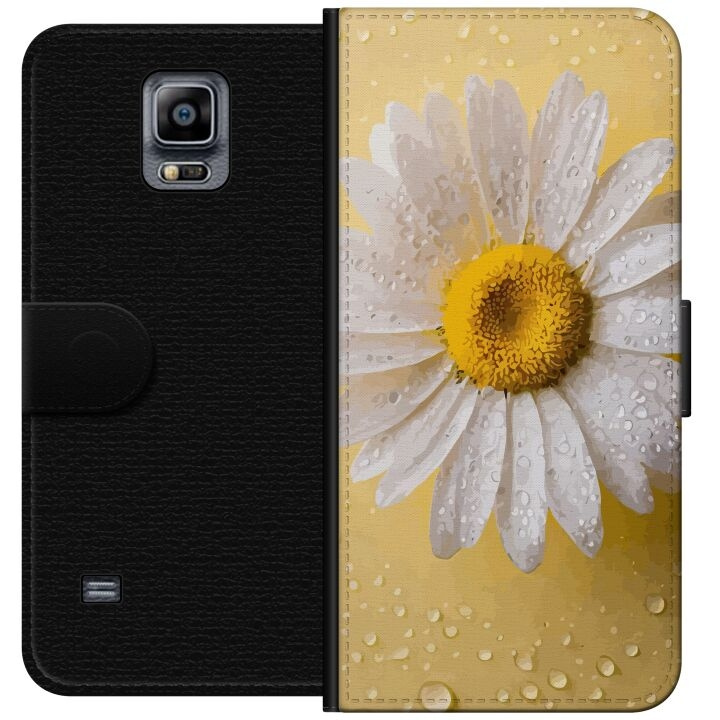 Portemonnee-hoesje voor Samsung Galaxy Note 4 met Porseleinbloem ontwerp in de groep SMARTPHONE & TABLETS / Mobielbescherming / Samsung bij TP E-commerce Nordic AB (A60740)