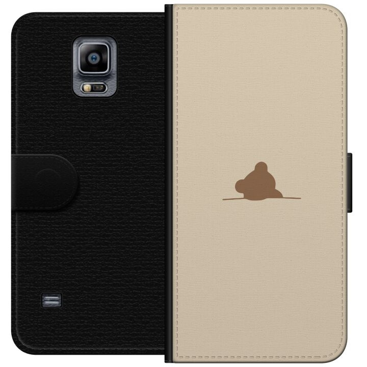 Portemonnee-hoesje voor Samsung Galaxy Note 4 met Nalle ontwerp in de groep SMARTPHONE & TABLETS / Mobielbescherming / Samsung bij TP E-commerce Nordic AB (A60760)