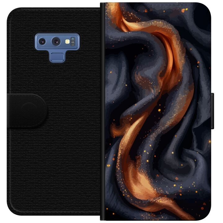 Portemonnee-hoesje voor Samsung Galaxy Note9 met Vurig zijde ontwerp in de groep SMARTPHONE & TABLETS / Mobielbescherming / Samsung bij TP E-commerce Nordic AB (A60768)