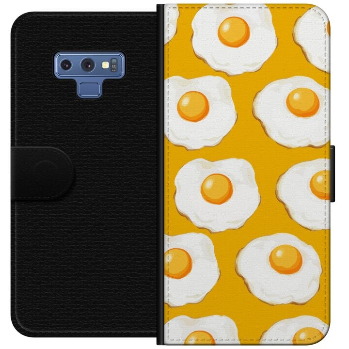 Portemonnee-hoesje voor Samsung Galaxy Note9 met Gebakken ei ontwerp in de groep SMARTPHONE & TABLETS / Mobielbescherming / Samsung bij TP E-commerce Nordic AB (A60769)