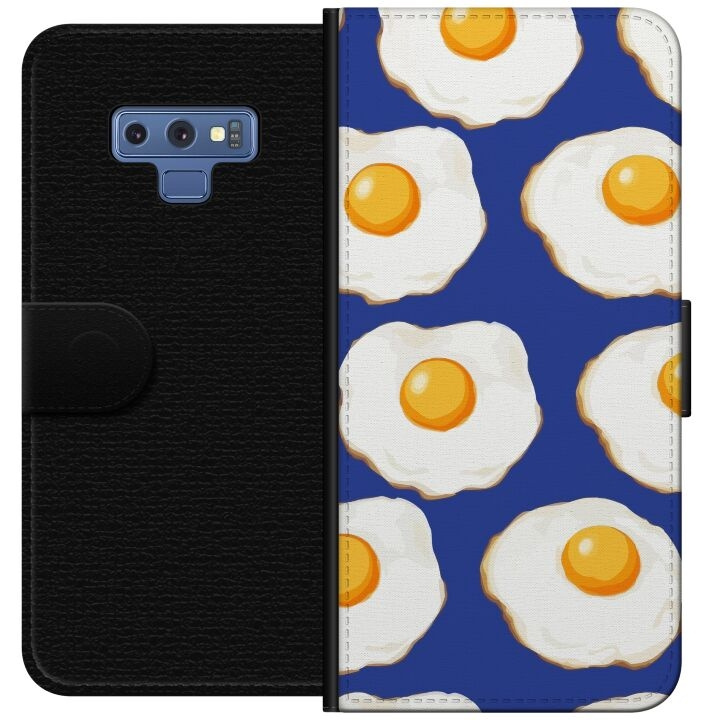 Portemonnee-hoesje voor Samsung Galaxy Note9 met Gebakken eieren ontwerp in de groep SMARTPHONE & TABLETS / Mobielbescherming / Samsung bij TP E-commerce Nordic AB (A60773)