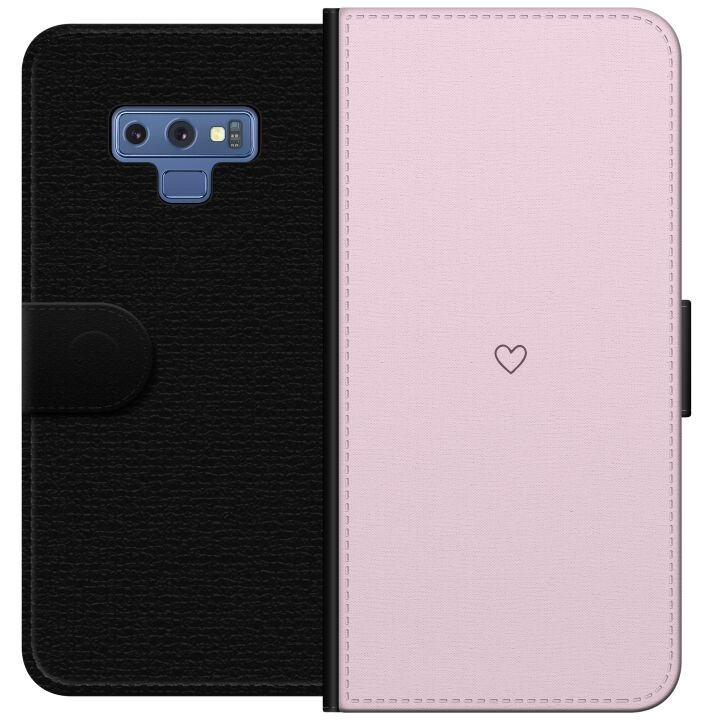 Portemonnee-hoesje voor Samsung Galaxy Note9 met Hart ontwerp in de groep SMARTPHONE & TABLETS / Mobielbescherming / Samsung bij TP E-commerce Nordic AB (A60786)