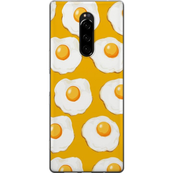 Mobiele hoes voor Sony Xperia 1 met Gebakken ei ontwerp in de groep SMARTPHONE & TABLETS / Mobielbescherming / Sony bij TP E-commerce Nordic AB (A60796)