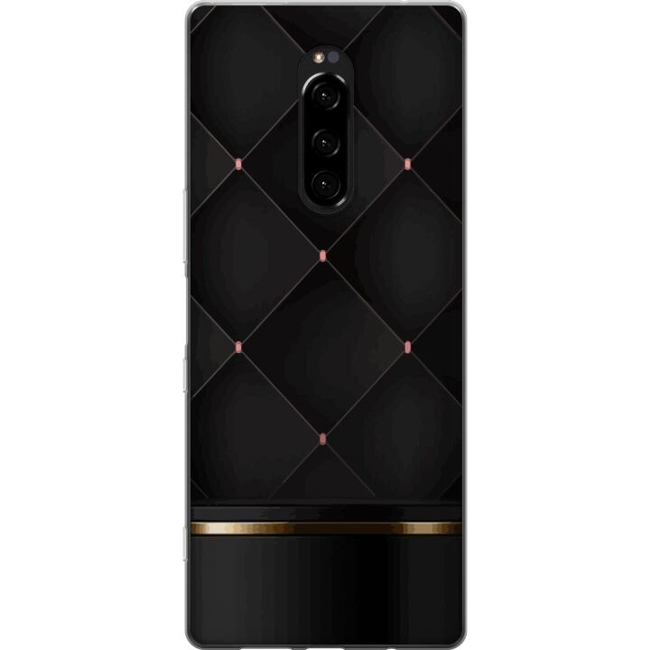 Mobiele hoes voor Sony Xperia 1 met Luxe lijn ontwerp in de groep SMARTPHONE & TABLETS / Mobielbescherming / Sony bij TP E-commerce Nordic AB (A60809)