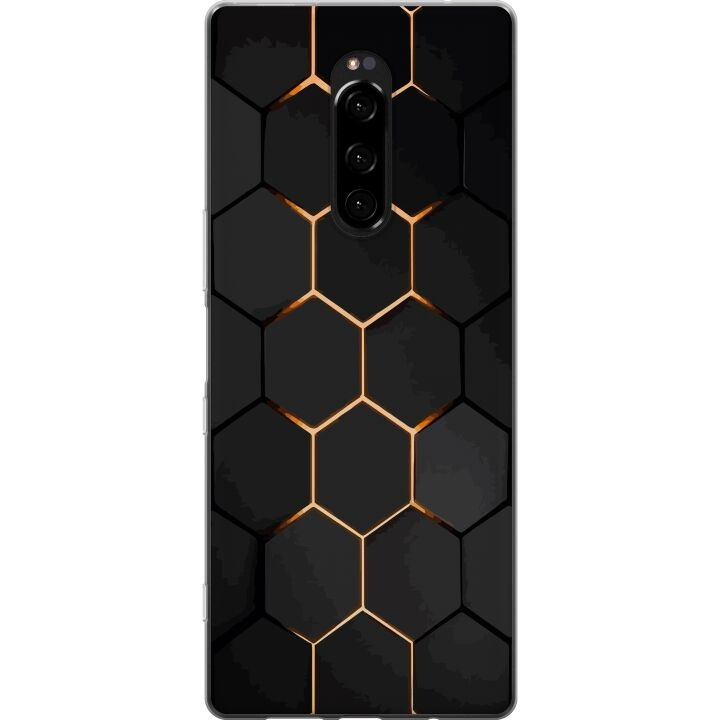 Mobiele hoes voor Sony Xperia 1 met Luxe Patroon ontwerp in de groep SMARTPHONE & TABLETS / Mobielbescherming / Sony bij TP E-commerce Nordic AB (A60819)